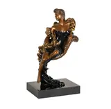 Alice Riordan, Untitled, bronze, on wooden plinth, 1987, ed. 208/250