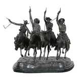 Untitled by Frederic Remington, bronze, ed. 10/100, sold Apr 2026