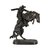 patinated by Frederic Remington, bronze, sold Apr 2026