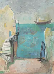 Jacob Eisenscher, Untitled, oil on canvas
