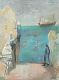 Jacob Eisenscher, Untitled, oil on canvas