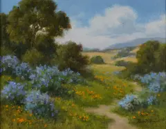 David Chapple, Untitled, oil on canvasboard