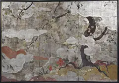 Harmen C. Koops, Untitled, oil on three panels