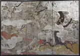 Harmen C. Koops, Untitled, oil on three panels