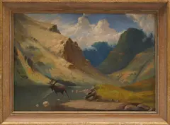 Eleanore E. Wilbur, Untitled, oil on artist board