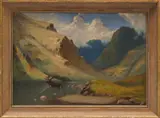 Eleanore E. Wilbur, Untitled, oil on artist board