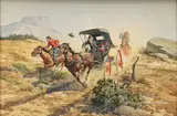 Lloyd Harting, Untitled, watercolor on board