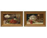 M Heller Hermann, each:, oil on board