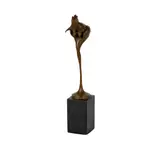 Richard Boyce, Untitled, bronze, 1968, ed. 3/10, 7 in. (17.8 cm.) high, Overall: 10 in. (25.4 cm.) high