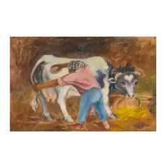 Osvaldo Barra, Untitled, gouache on paper, 1954