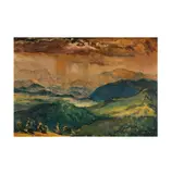 Richard Harlfinger, Untitled, oil on board, 1925
