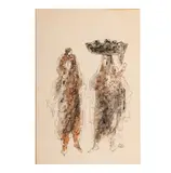 Reuven Rubin, Untitled, pen and ink on paper