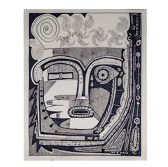 Mary Bowling, Untitled, ink on paper