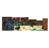 Mary Bowling, comprising ten drawings and one, serigraph, largest drawing: