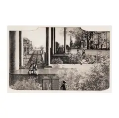 Untitled by Peter Milton, etching, 1974, ed. 011/HC, sold Apr 2026