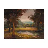 Leslie Furlong, Untitled, oil on masonite