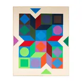 Victor Vasarely, Untitled, screenprint