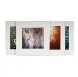 Gail Reynolds Natzler, depicting glaze details on Natzler ceramics, each: Cibachrome photographic print, pencil-signed "Gail Reynolds Natzler" on mat lower right, each