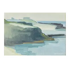 Paul Strahm, Untitled, oil on artist's board