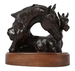 Cynthia Rigden, patinated, bronze, ed. 12/15