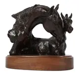 Cynthia Rigden, patinated, bronze, ed. 12/15