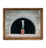 Alexander Mihaylovich, Untitled, oil on canvas laid to wood panel, 1988