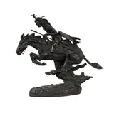 Untitled by Frederic Remington, bronze, sold Apr 2026
