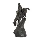 Untitled by Frederic Remington, bronze, sold Apr 2026