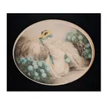 Untitled by Louis Justin Laurent Icart, etching, 1929, sold Apr 2026