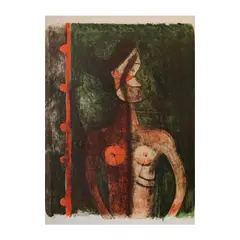 Untitled by Rufino Tamayo, lithograph, 1969, ed.144/150, sold Apr 2026