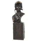 Marcel Jovine, patinated, bronze, 1978
