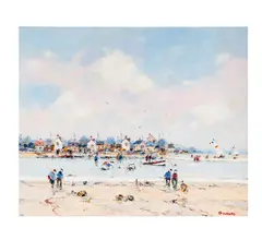 Untitled by Jean-Pierre Dubord, oil on canvas, sold Apr 2026