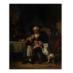 Hermann Kretzschmer, Untitled, oil on canvas, no visible signature