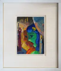 Carlos Almaraz, Untitled, oil on panel, 1989