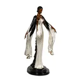 Erté, patinated and cold-painted, bronze, ed. 361 / 500, 1988