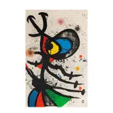 Joan Miró, [M. 698], color, lithograph on Arches, 1971, ed. 48/50