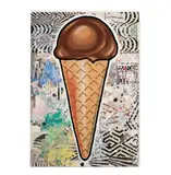 Donald Baechler, Untitled, screenprint in colors on wove paper, 2007, ed. 63/69