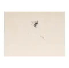 Untitled by Rafael Coronel, ink on paper, sold Mar 2026