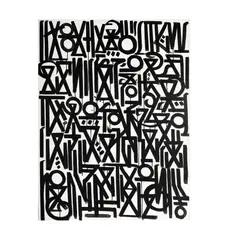 RETNA, Untitled, acrylic on canvas, 2018