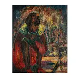 Alfred Gwynne Morang, Untitled, oil on board, 1948