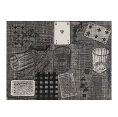 Jennifer Bartlett, [Orlando Museum 16], etching and aquatint on Hahnemuhle paper, 1990, ed. 39/40
