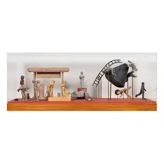 Untitled by Roland Reiss, mixed media, in plexiglass case, offered Mar 2026