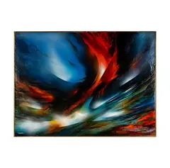 Leonardo M. Nierman, Untitled, oil on masonite