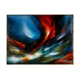 Leonardo M. Nierman, Untitled, oil on masonite