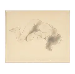 Robert Graham, Untitled, graphite on paper, 1989