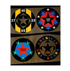 (from Decade portfolio) by Robert Indiana, screenprint in colors, 1971; ed. 186/200, sold Mar 2026