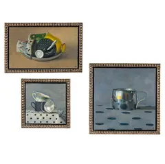 Olga Antonova, each:, oil on canvas