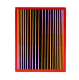 Richard Anuszkiewicz, 1982, enamel on board