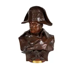 Renzo Colombo, signed "R. Colombo 1885" to right shoulder, and with foundry seal ", Bronze Garanti au Titre Paris" to left shoulder