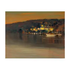 Alfred R. Mitchell, Untitled, oil on board